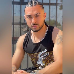 Mens Cookies Bugs Bunny Black Tank Top Size L